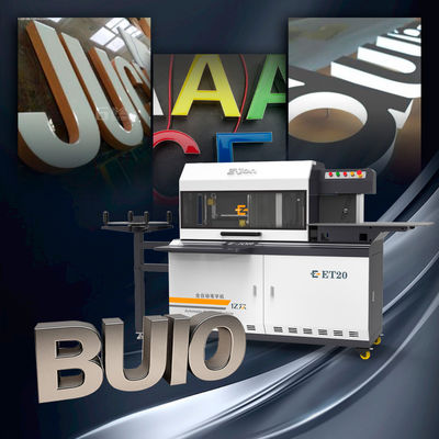 EJON ET20 Multifunktionsmaschine zur Verformung von Schildern für Außenwerbung mit Aluminiumprofil