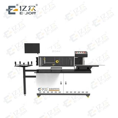 600 kg Gewichts-Roller-Bogemaschine ET20 3D-Brief für Präzisions-Aluminium-Bogen