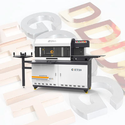 ET20 Multifunktionszeichenbiegemaschine Biegefunktion für flache Aluminiumspulen
