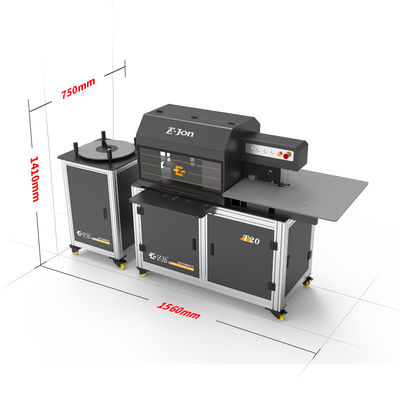 T20 Die 3D-CNC-Bend-Schriftmaschine aus Edelstahl für Werbung