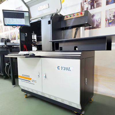 Y20L Werbung SS Logos Store Metall CNC Briefbieger 3D Aluminium Brief biegen Maschine