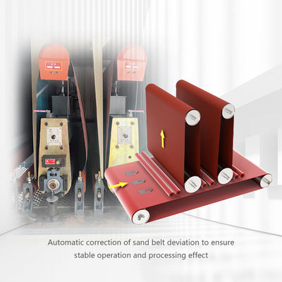 SS400 Metalloxid-Rostentfernungsgürtel Sandmaschine mit optionalem Abrasivgürtel