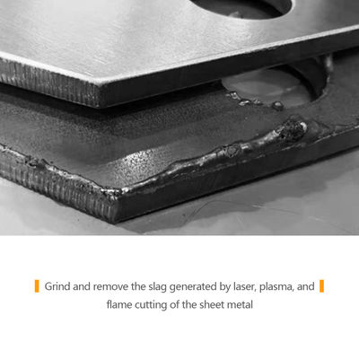 SS400 Metalloxid-Rostentfernungsgürtel Sandmaschine mit optionalem Abrasivgürtel