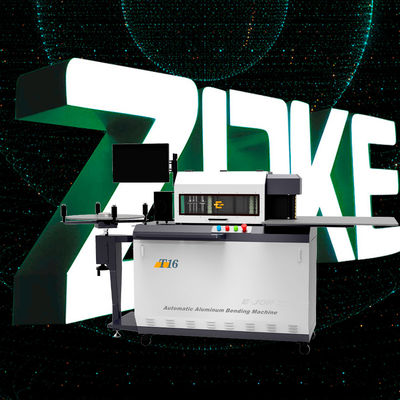 Werbelösung EJON T16 CNC-Aluminiumkanalstreifenmaschine für Mini-Schildbiegen
