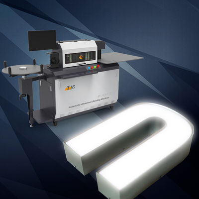 Werbelösung EJON T16 CNC-Aluminiumkanalstreifenmaschine für Mini-Schildbiegen