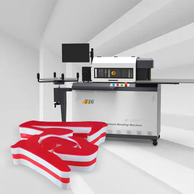 Werbelösung EJON T16 CNC-Aluminiumkanalstreifenmaschine für Mini-Schildbiegen