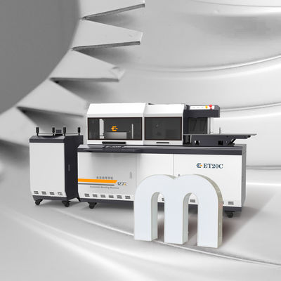 Weiterentwickelte ET20C Aluminium SS Eisen Automatische Schildbeugemaschine für Multifunktion