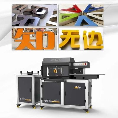 EJON T20 Außenwerbung Automatische SS-Schilder Maschine Material Breite 10-130mm