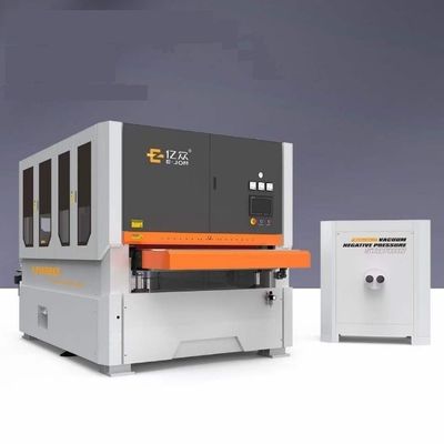 47 kW Ejon YZ1300SS Dual Motors Inverter Steuerung Deburr Ausrüstung Industrie Panel Blechmetall automatisches Schleifen Stahl Poliermaschine