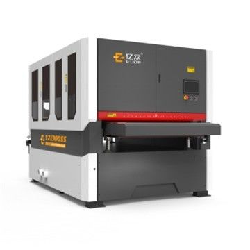 47 kW Ejon YZ1300SS Dual Motors Inverter Steuerung Deburr Ausrüstung Industrie Panel Blechmetall automatisches Schleifen Stahl Poliermaschine