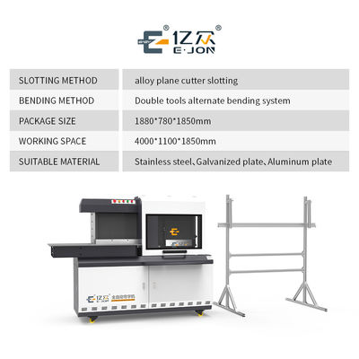 AC220V EJON W40 Plaza Garden Mall Metallschild Logo CNC 3D-Briefmacherei LED-Briefbieger Kanal-Briefbiegmaschine mit CE