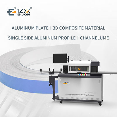 2.0Kw Hochgenauigkeit Aluminiumplatte CNC Brief bieger Maschine für Kanal Briefe