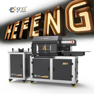 T20 2mm Flach-Aluminium-Bogen-Schilder-Herstellungsmaschine für Außenschilder