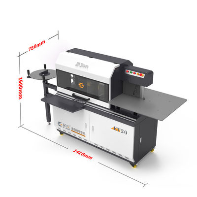 ET20 Edelstahl automatische 3D-Signalmachung Kanalbuchstaben biegen Maschine