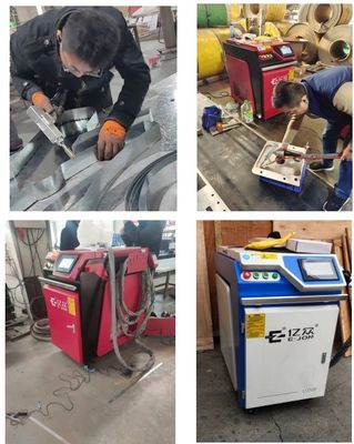 1000w 1500w 2000w Aluminium Edelstahl Eisen Handheld Metallfaser Laserschweißmaschine