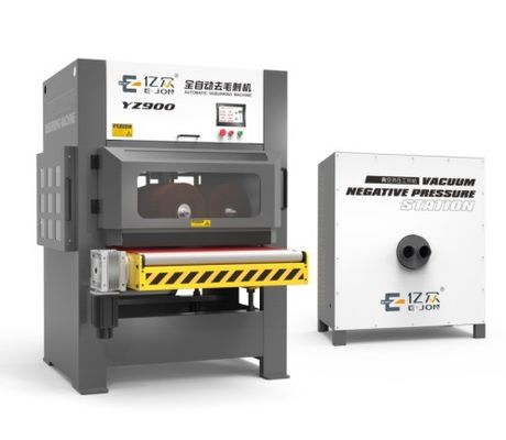 CNC-Bürsteißmaschine zum Abrunden von Metallblechteile